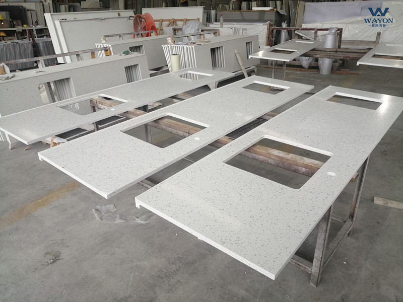 أسطح الغرور من الكوارتز (WG212 Star White)