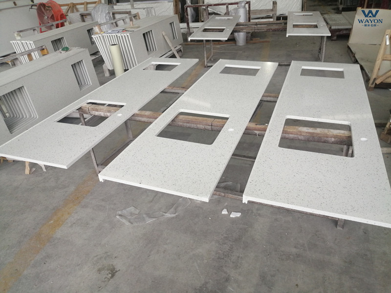 أسطح الغرور من الكوارتز (WG212 Star White)