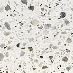 High Quality Striker White Terrazzo Tiles Supplier-WT256