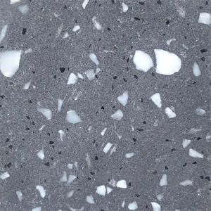 WT262 Iwayama medium grey terrazzo stone