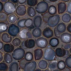 High Quality GEM Stone Slabs Supplier-GEM-103 Grey Agate 03