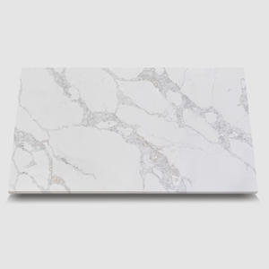 WG572 Moonbeam White quartz stone